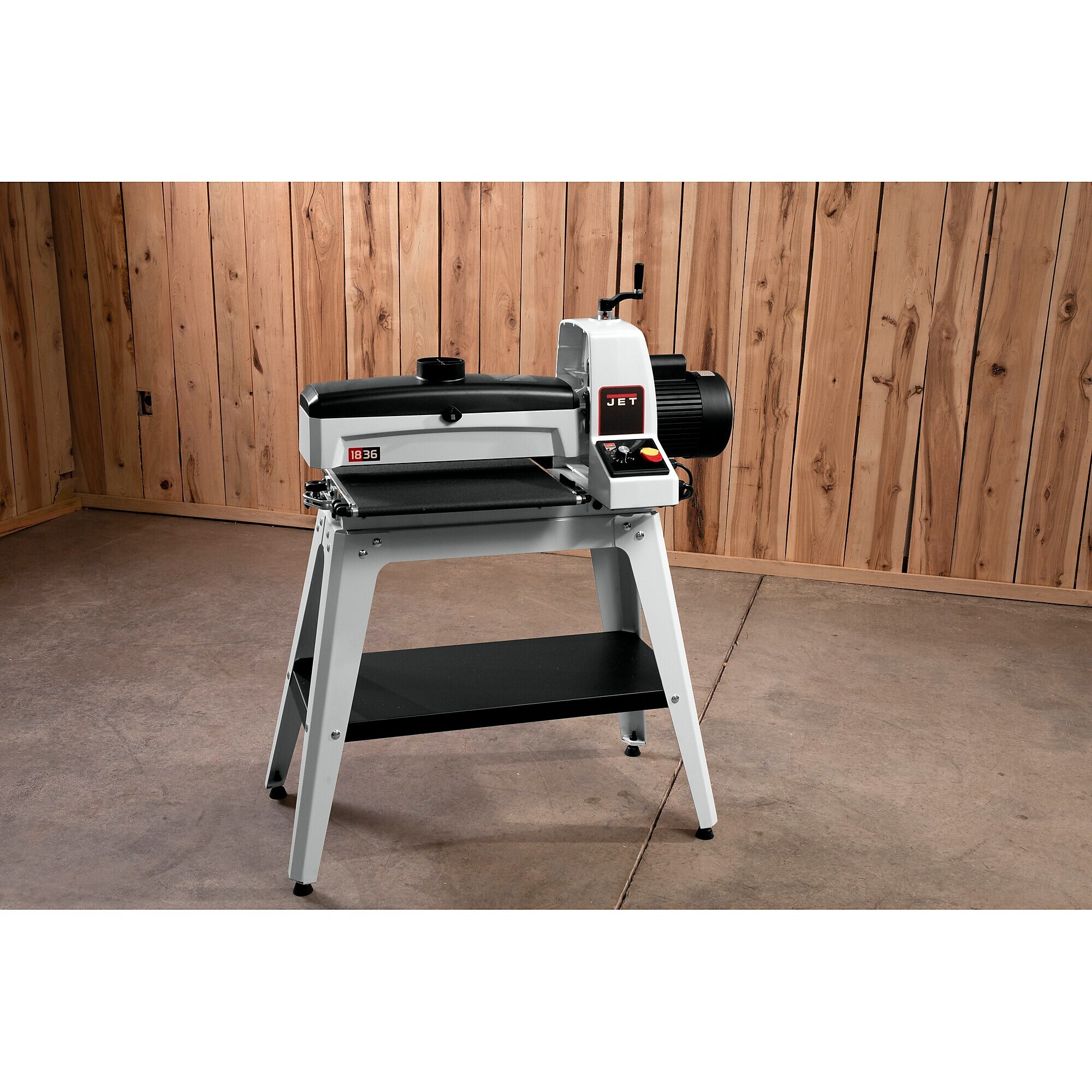 JET, Drum Sander, Max. Speed 1725 OPM, Amps 14 Model# JWDS-1836